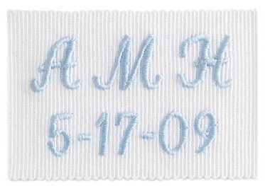 something blue bridal monogram from J Crew