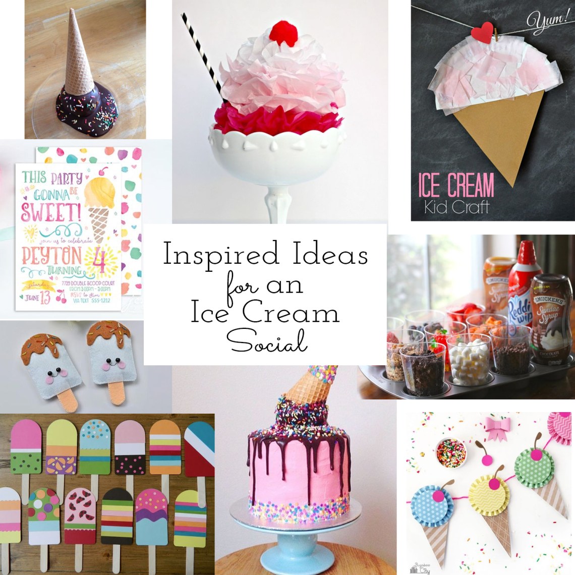 Ice Cream Social Mood Board